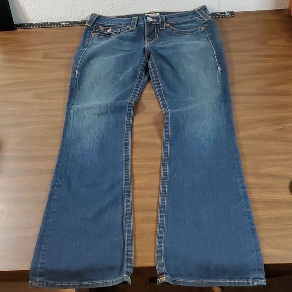 True Religion Becky Petite Bootcut Jeans Size 29‎ - Picture 1 of 10